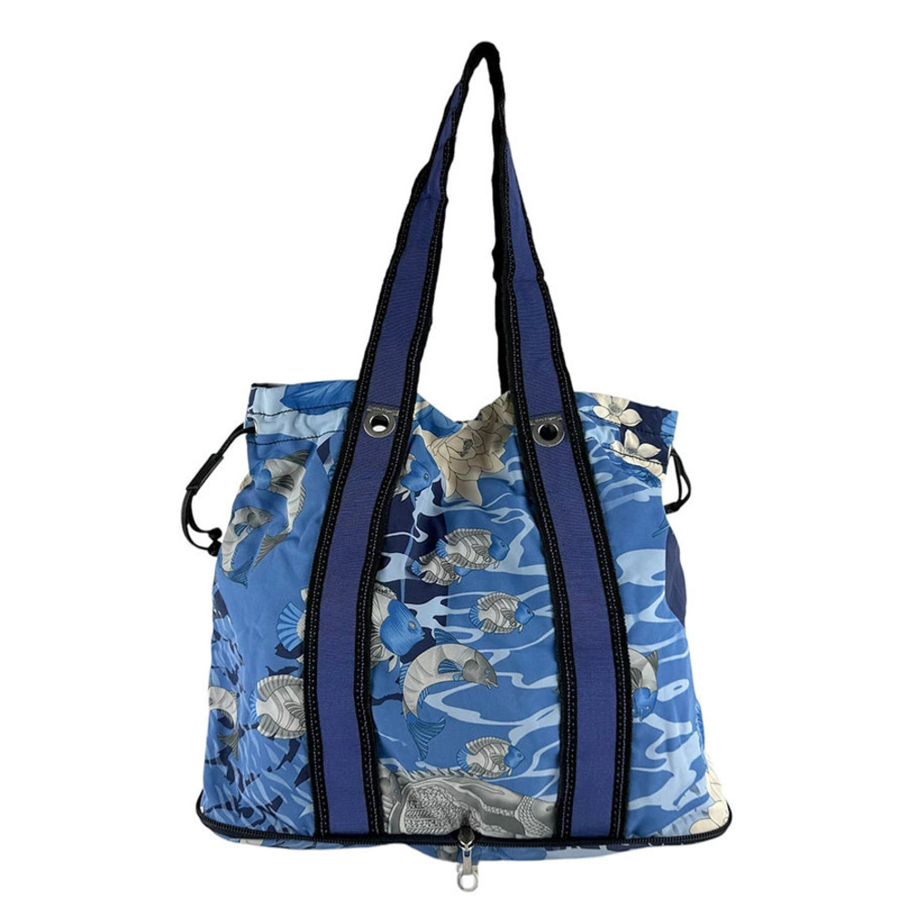 Salvatore Ferragamo Tote Bag Eco Gancini Blue